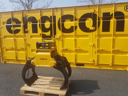 Ex Demo - TG28HD Heavy Duty Timber Grab on QS45 (S45) pickup (EC-Oil)